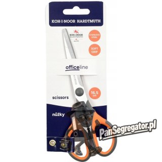 Nożyczki 16,5cm SOFT GRIP na blistrze 9978001018BL KOH-I-NOOR