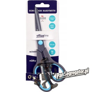 Nożyczki 19cm teflonowe SOFT GRIP na blistrze 9978001019BL KOH-I-NOOR